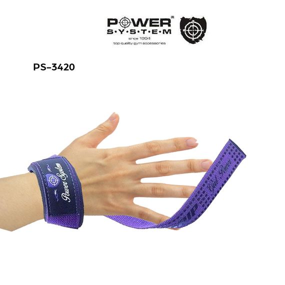 Лямки для тяги Power System PS-3420 G-Power Straps Purple | Зображення 3