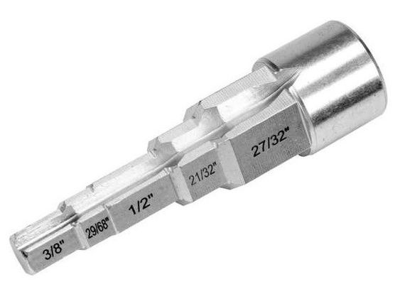 Ключ ступінчастий калібратор для американок 1/2" Польща YATO YT-03317