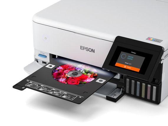 БФП Epson ink color A4 EcoTank L8160 32_32 ppm Duplex USB Ethernet Wi-Fi 6 inks Black Pigment (C11CJ20404) | Зображення 2