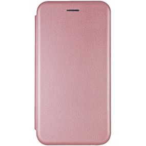 Кожаный чехол-книжка Classy для Xiaomi Redmi Note 14 4G (Int. version) Rose Gold