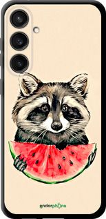 Чохол на Samsung Galaxy S23 FE Єнотик з кавуном "4605b-3136-2448"