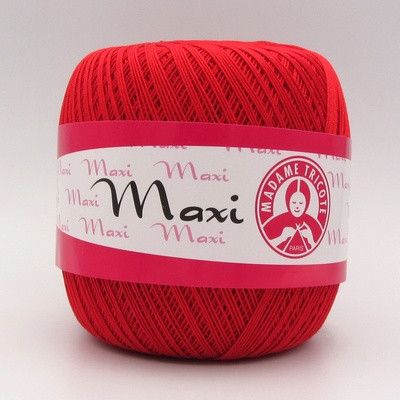 Пряжа MADAME TRICOTE PARIS MAXI 6328 пряжа максі 100% бавовна | Зображення 1