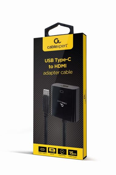 Адаптер-перехідник USB Type-C на HDMI Cablexpert A-CM-HDMIF-04 | Зображення 1