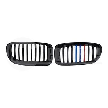 Решетки радиатора компл. BMW 5 F10/F11 10-16 (мат. чёрн.) (M-Стиль), AutoTechteile, 706 5131, 706 5129