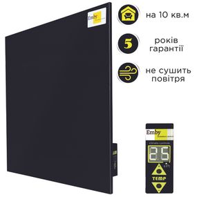 Керамічний обігрівач Emby CHT-500 чорний на 10 кв. м