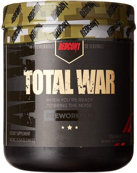 Передтренувальний комплекс Redcon1 Total War 435g (Strawberry Mango)