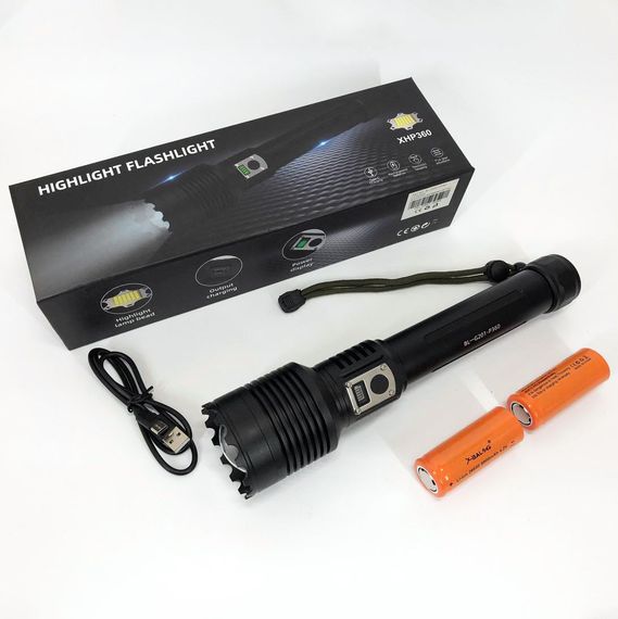 Надпотужний ліхтарик Bailong BL-G201-P360 / Лід ліхтар переносний / Тактичні ліхтарі TN-496 для полювання | Зображення 2