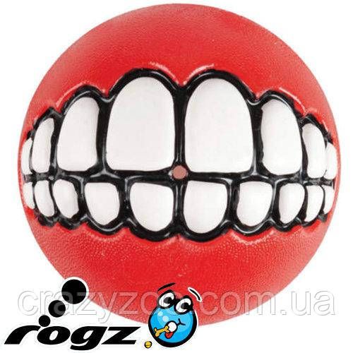 Іграшка для собак Rogz Grinz червоний S 4.9 см 4174602