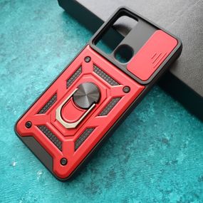 Чохол Defender з захистом камери для Infinix Hot 20i колір Червоний
