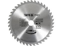 Диск пильный победитовый по дереву 250х30мм 40 зубов YATO YT-6071