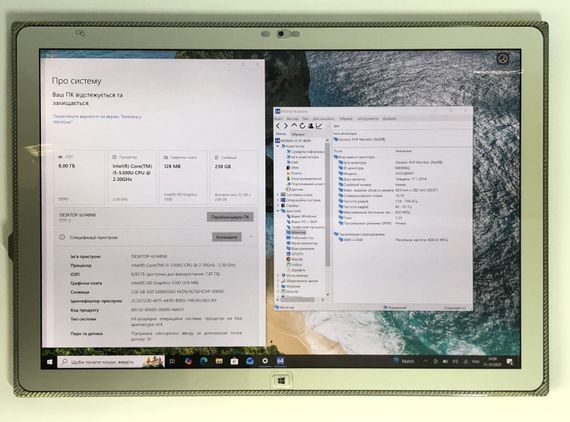 Защищенный планшет Panasonic Toughpad FZ-Y1 / 20" (3840x2560) IPS Touch / Intel Core i5-5300U (2 (4) ядра по 2.3 - 2.9 GHz) / 8 GB DDR3 / 256 GB SSD / Intel HD Graphics 5500 / WebCam / Win 10 Pro б/у | Зображення 8
