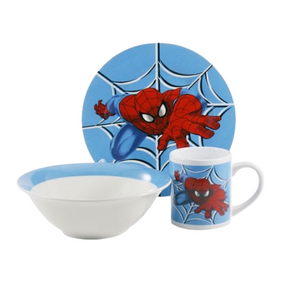 Набір дитячий 3пр. порцеляновий. Спайдермен