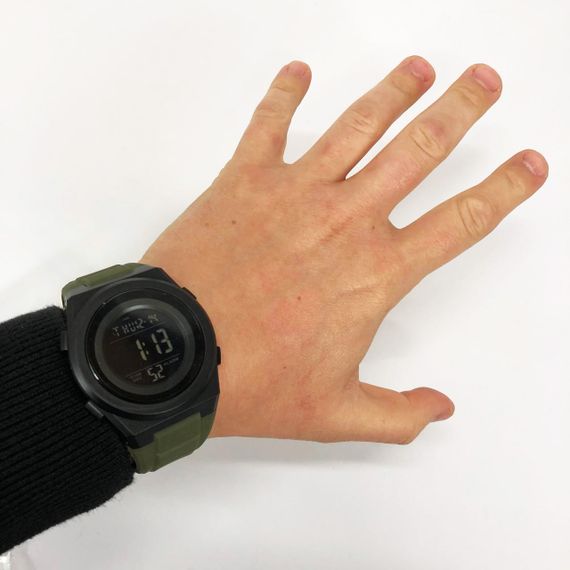 Годинники спортивні армійські SKMEI 2080AG, Стильні тактичні годинники для чоловіків HW-46 | Зображення 2