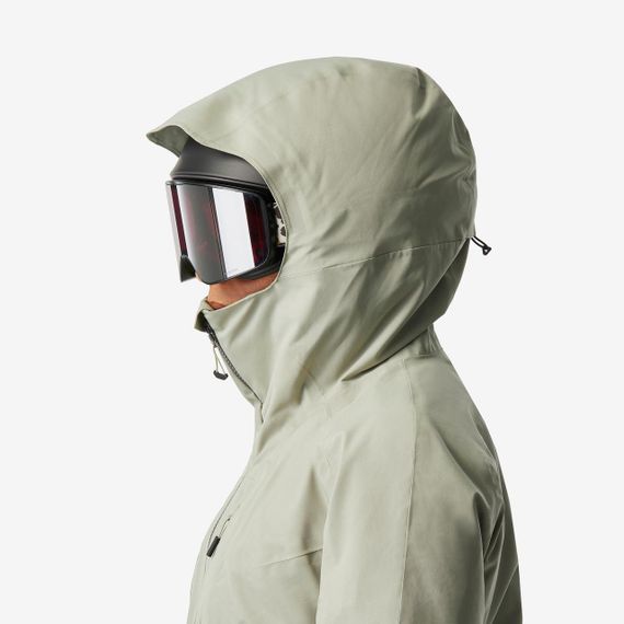 Куртка лижна жіноча FR100 зелена - XL | Зображення 6