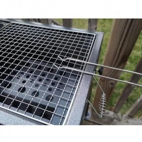 Портативний складний барбекю гриль мангал BBQ Grill TL-670 для пікніка дачі переносний туристичний | Зображення 1