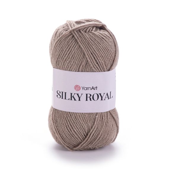 Пряжа YarnArt Silky Royal № 437 (Ярнарт Сілкі Роял) – 65% меринос, 35% шовк, 50 г / 140 м