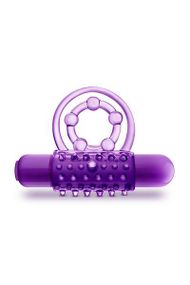 Эрекционное виброкольцо Blush PLAY WITH ME Purple sexstyle
