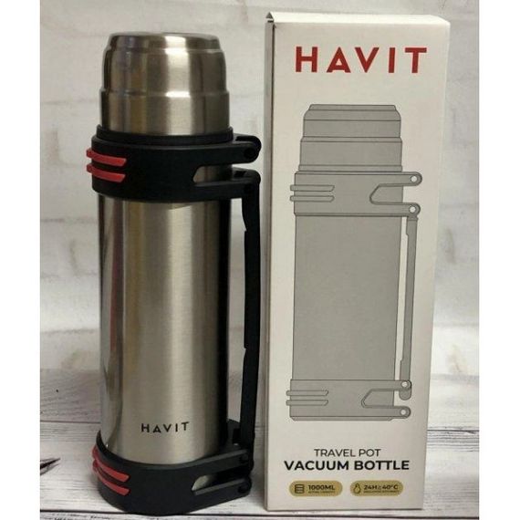 Термос HAVIT HV-TM005 1200ml Silver | Зображення 3