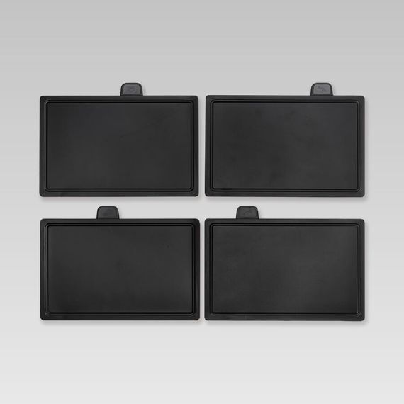 Набор кухонных ножей с подставкой и разделочными досками Maestro MR-1412-BLACK, 10 предметов | Зображення 4