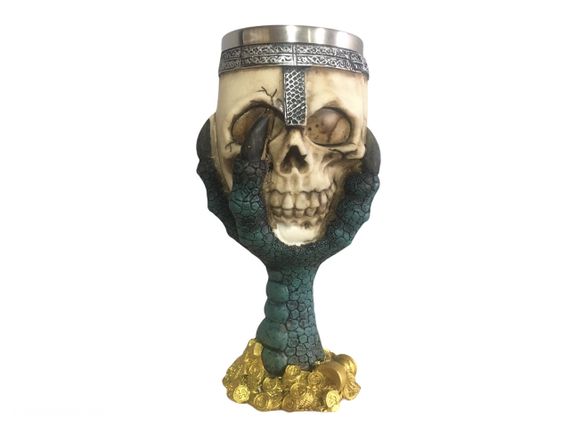 Келих для Вина Кухоль Чашка Череп із Лапою Гра Престолів Game Of Thrones Кубок Готика Подарунок | Зображення 1