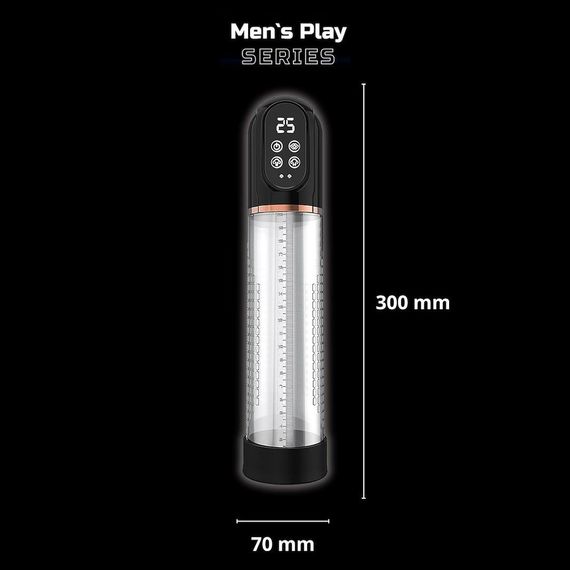 Вакуумная помпа - Automatic Penis Pump For Enlargement & Masturbator Erospace Men’s Play B13 Sex Aura | Зображення 8