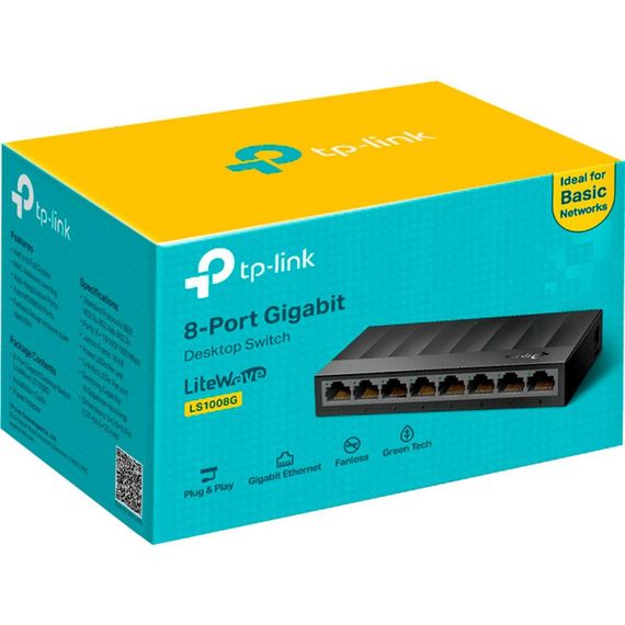 Комутатор мережевий TP-Link LS1008G | Зображення 3