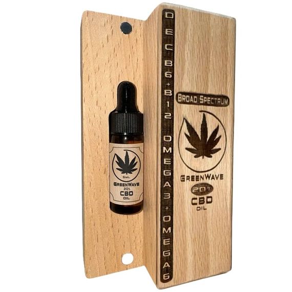 Комплекс для профилактики нервной системы Greenwave CBD D E B6 B12 C Omega3 Omega6 20% 5 ml | Зображення 2