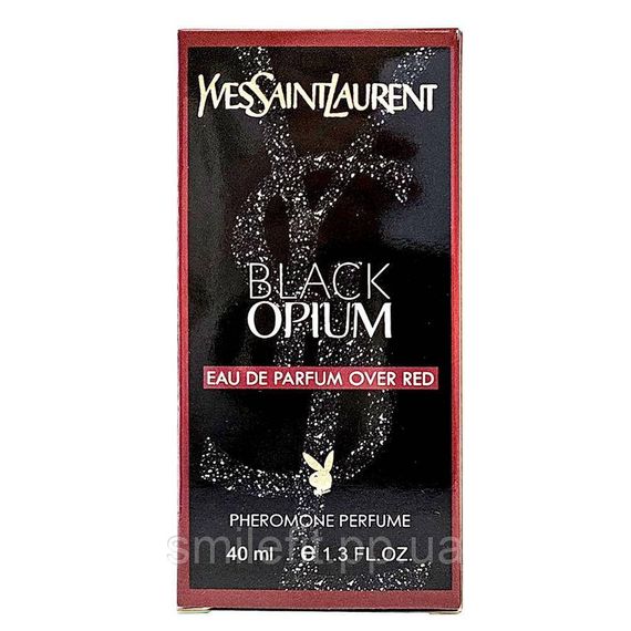 Yves Saint Laurent Black Opium Over Red Pheromone Parfum жіночий 40 мл | Зображення 4