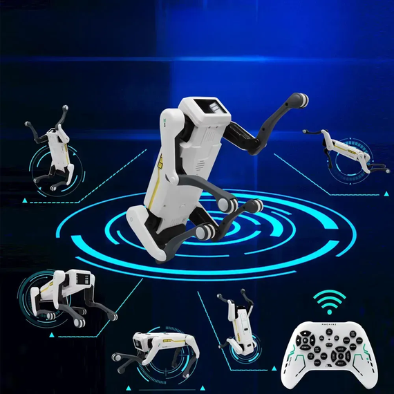 Интерактивный робот-собака, пульта, на аккумуляторе, Smart Dog / Собака робот на радиоуправлении | Зображення 5