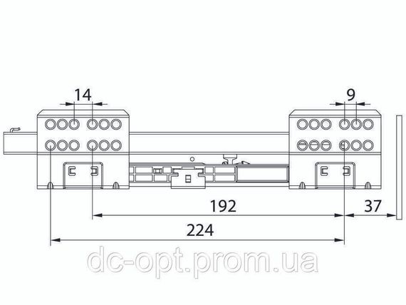 Тандембокс SLIM 16мм L-300мм Н-118мм Білий ДС ПреміумЛайн | Зображення 2