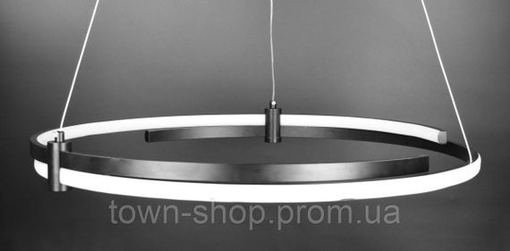 Люстра потолочная LED SGA18-600-bk-k Черный 40-200х65х65 см. | Зображення 5