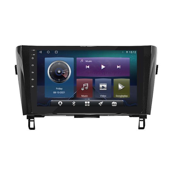 Штатная магнитола Lesko для Nissan Rogue II 2013-2016 экран 10" 4/32Gb/ 4G/ Wi-Fi/ CarPlay Premium GPS Android | Зображення 1