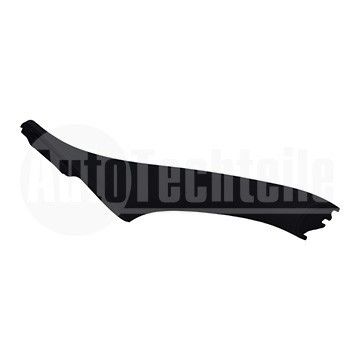 Ручка двери внутренняя правая BMW 5 F10/F11 09-17 (Чёрный), AutoTechteile, 707 5181, 51 41 7 225 862