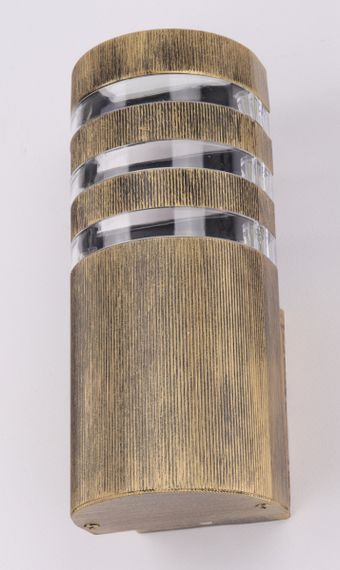 Ліхтар вуличний настінний 25397 Золото 23х10х10 см. | Зображення 1