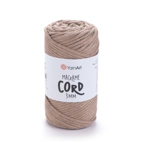 Пряжа Macrame Cord 3 mm № 750 (Макраме Корд), 250 г, 85 м — Бавовняний шнур для в’язання та макраме 768