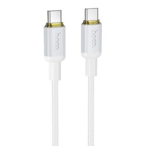 Дата кабель Hoco X128 Benefit Type-C to Type-C 60W (1m) White