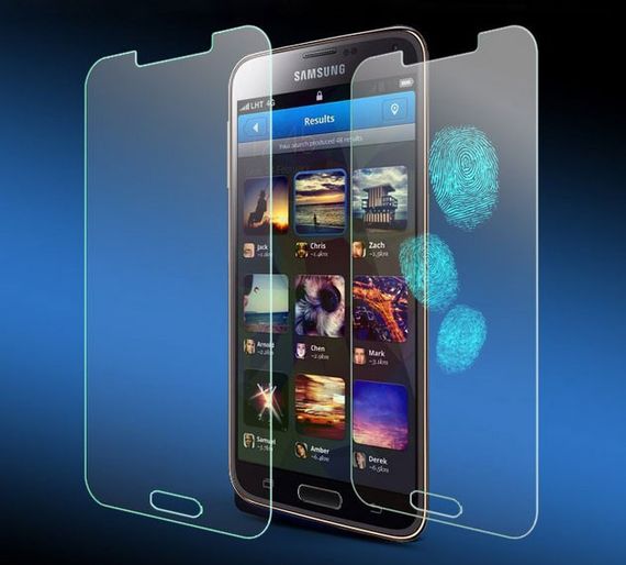 Закаленное защитное стекло для телефона Samsung Galaxy S5 G900, i9600 | Зображення 2