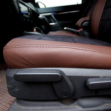 Чохли на сидіння з екошкіри та антари ВАЗ Kalina 1118 2004-2013 EMC-Elegant | Зображення 4