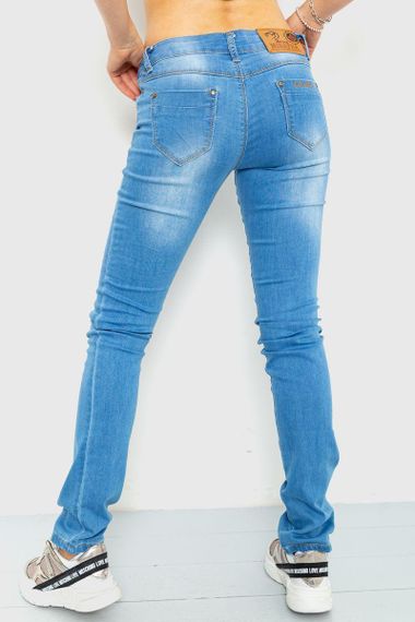 Джинсы женские   цвет голубой 167RS004 | Зображення 3