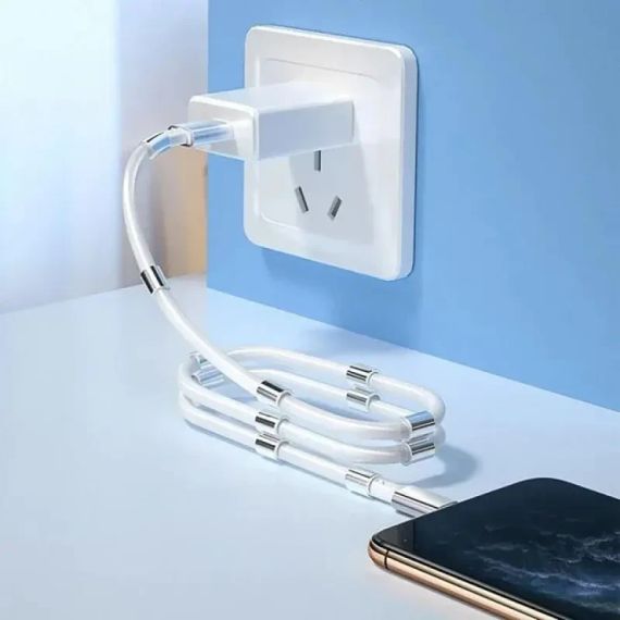 Вічний кабель із магнітними вставками для заряджання micro USB 1 метр | Зображення 2