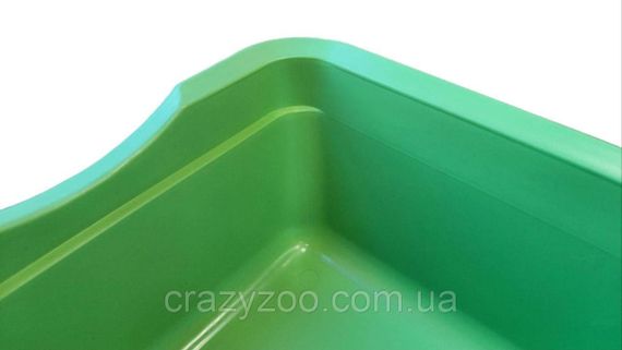 Туалет для котов салатовый 40x28x12 см 6570 | Зображення 1