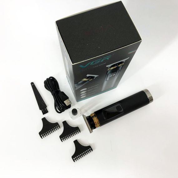 Акумуляторний універсальний тример для стрижки VGR, Хороший бездротовий тример для скронь US-45 | Зображення 1