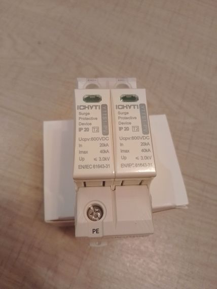 УЗІП DC до 40ka 600V ICHYTI пристрій захисту | Зображення 3