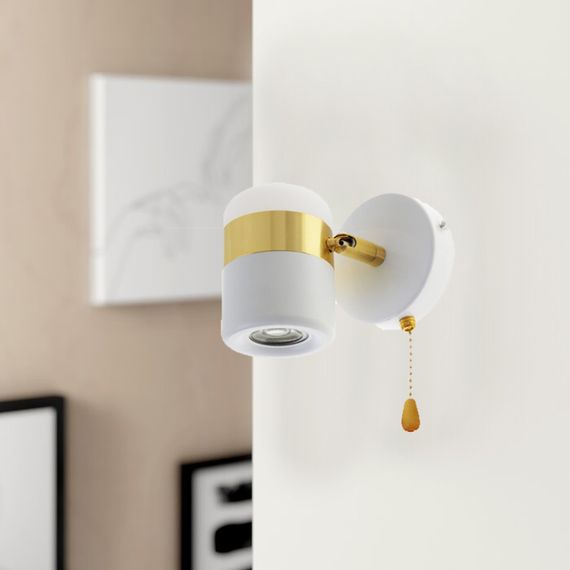 Бра настенное накладное лофт BL-816W/1*7W NW WH/G | Зображення 4