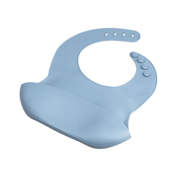 Дитячий набір силіконового посуду 7 предметів Синій HP34546BL | Зображення 5