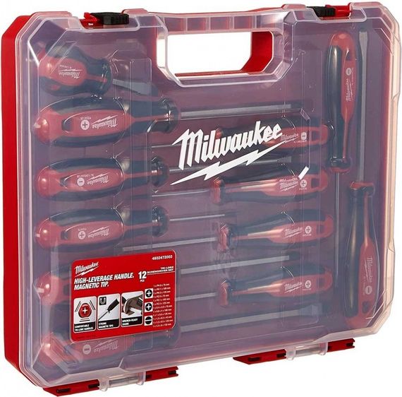 Набір викруток з тригранною рукояткою Milwaukee 12 шт (4932472003)