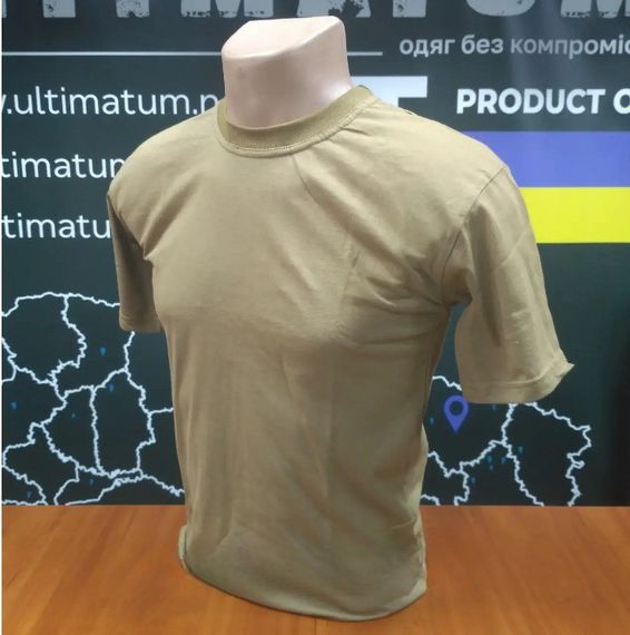 Футболка х/б койот 56