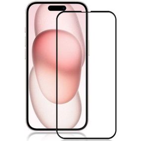 Захисне скло 2.5D на весь екран для iPhone 15 Plus