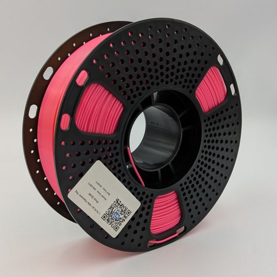 Опт и роздр.Двокольоровий філамент для 3D-принтера MT PLA+, 1.75 мм, рожевий-золотий, 1 кг (3DMT-PLA+1.75-01-PG)