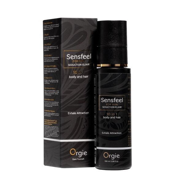Спрей - Orgie Sensfeel Seduction Elixir 10 in 1 For Man, 100 мл sexstyle